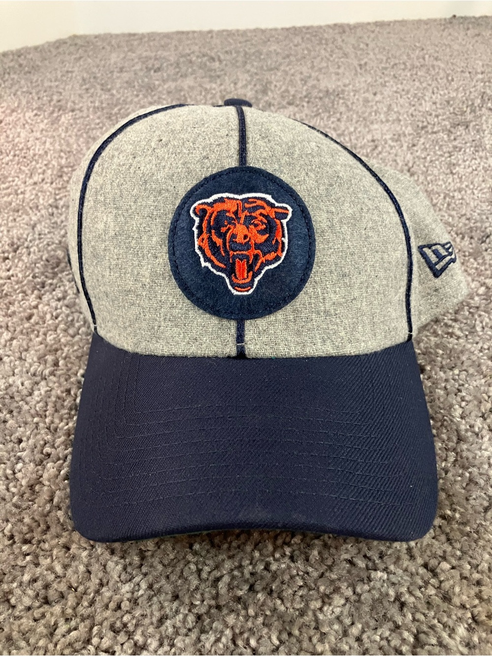 Chicago Bears NFL New Era Classic 39Thirty Flex Fit Baseball Hat Cap Size M/L